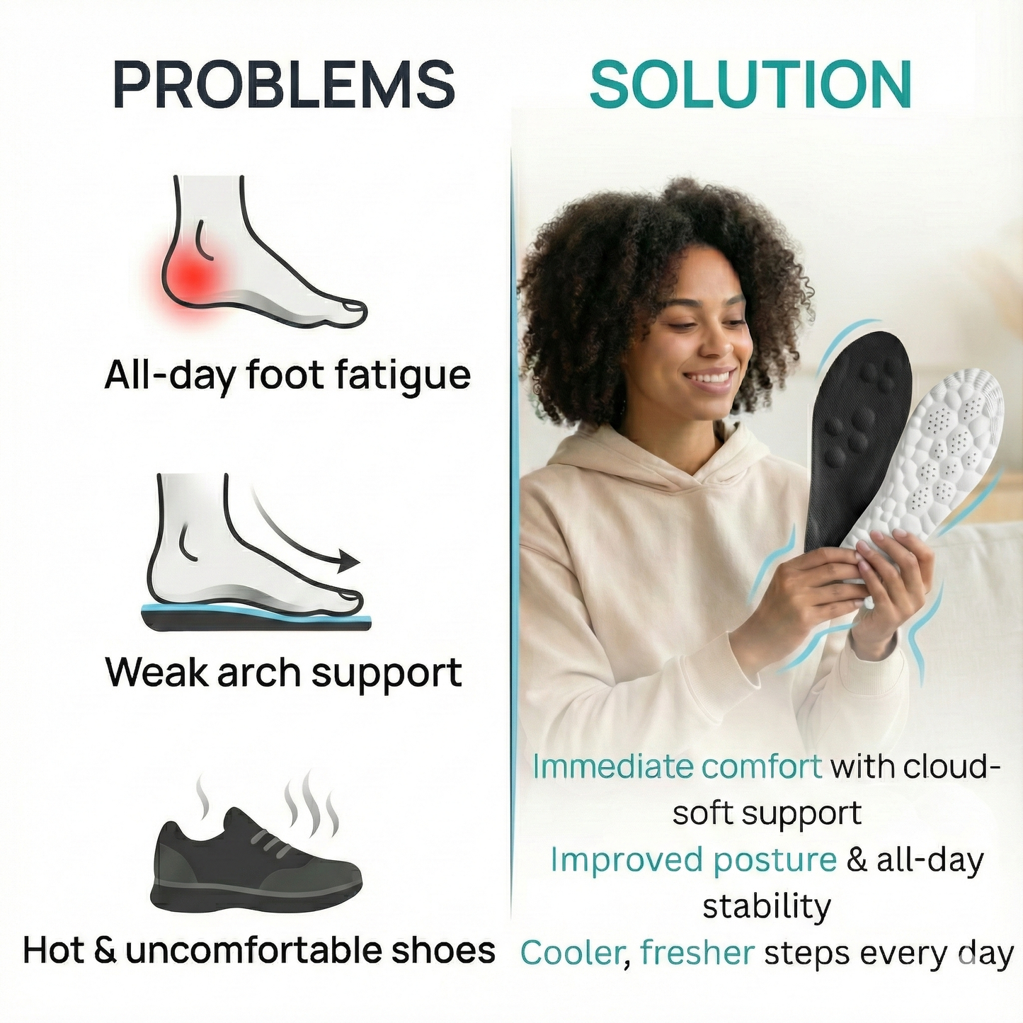 FootLuma Comfort Insoles™