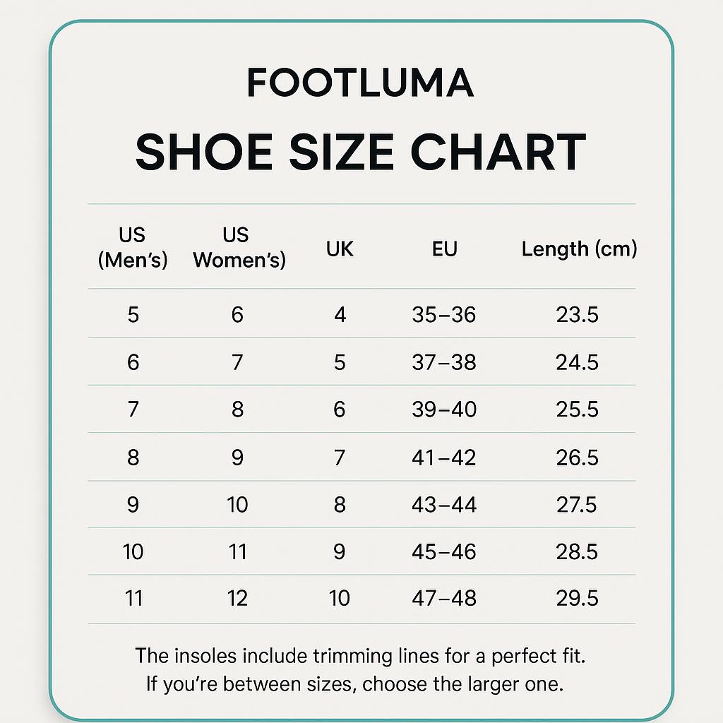FootLuma Comfort Insoles™